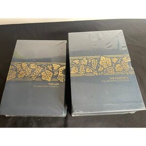 Thomas Nelson The Abide Bible Journals The Law & The Prophets NET Box Sets New